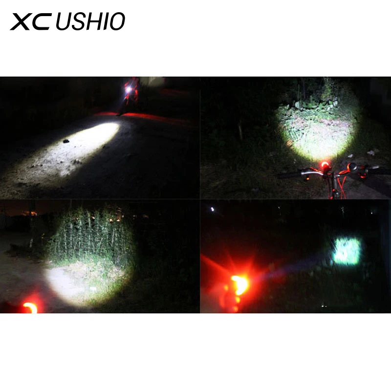 Flash Deal New LED Cycling Bike Bicycle Front Head Light Torch Lamp With Mount High strength Aluminium alloy  rainproof quality 5