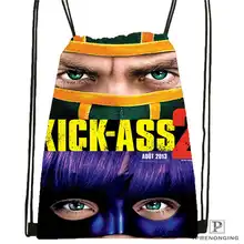 Заказная походная сумка на шнурке, милый рюкзак для детей(черная спинка) 31x40 см#2018611-3