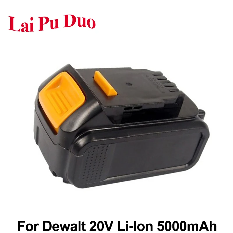 

20V 5.0Ah Li-Ion Replacement Power Tool Battery For Dewalt DCB182,DCB200,DCB204,DCB183,DCB184