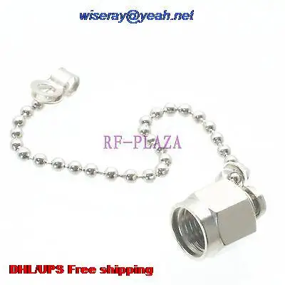 

DHL/EMS 200pcs Con tor Dust cap with chain for SMA female -A3