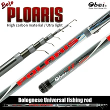 Carbon float Bolo Telescopic Transportable Journey Extremely Gentle Bolognese Fishing Rod ul tenkara Sea pole Rods Obei fishing deal with