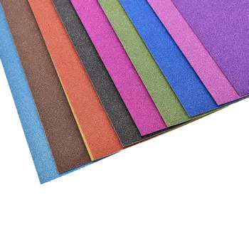 

10Sheets A4 Flash Powder Cardboard Paper Glitter Crafts Party Decoration New Year Gifts Card DIY Papers Sticker Sheets