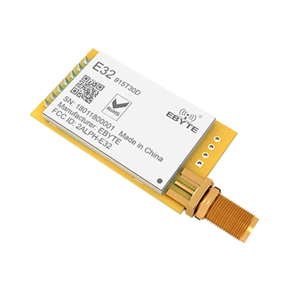 

E32-915T30D Lora Long Range UART SX1276 915mhz Wireless Transceiver Transmitter Receiver Module
