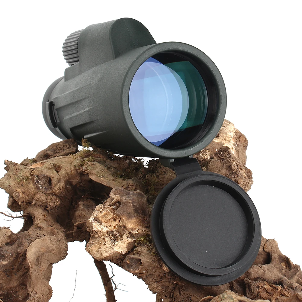 ohhunt 10x50 Dark Green Monocular Waterproof Fogproof Wide-angle Bright Telescope Hunting Optics Camping Hiking Travel Concert (7)