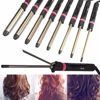 

Professional Curler Rectifier Salon Deep Curly Ceramic Curling Iron Heating Hair Wave Curler Flat Irons Women Hair Styling Tools