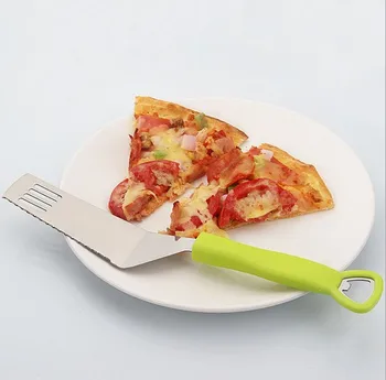 

1PC Kitchen Accessaries Stainless Stainless Steel Cheese Cutter Cheese Butter Plane Slicer Cake Pizza Shovel KX 169