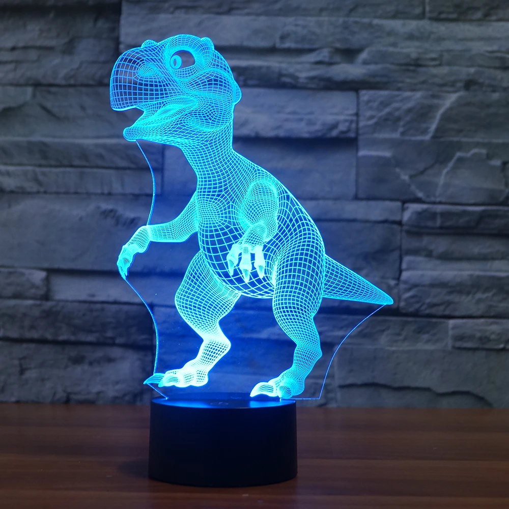 4 PCS 3D Triceratops LED Lamp Cool 3D Tyrannosaurus Rex Pterosaur Night Light for Boys Girls and Kids Toys Birthday Xmas Gift 16 Color Changing Light with Remote Control BLUELAMP 5656 4 PCS 3D Triceratops LED Lamp Cool 3D Tyrannosaurus Rex Pterosaur Night Light for Boys Girls and Kids Toys Birthday Xmas Gift 16 Color Changing Light with Remote Control BLUELAMP 5656