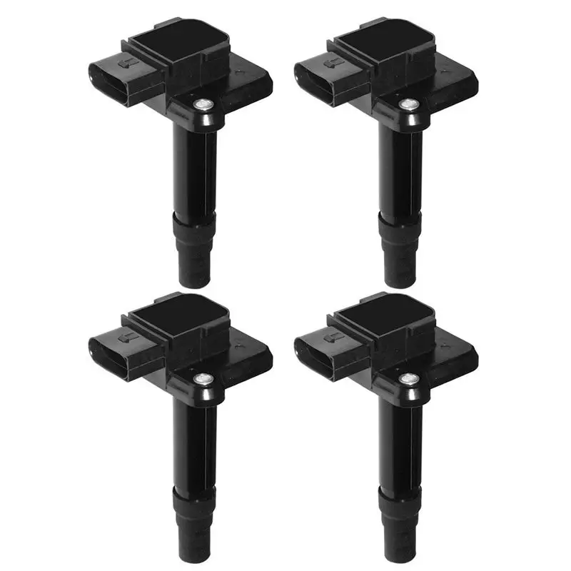 

Set of 4 Ignition Coils for Audi Quattro S8 RS6 Volkswagen Beetle Golf Jet-ta 1.8L 06B905115E CM11-201