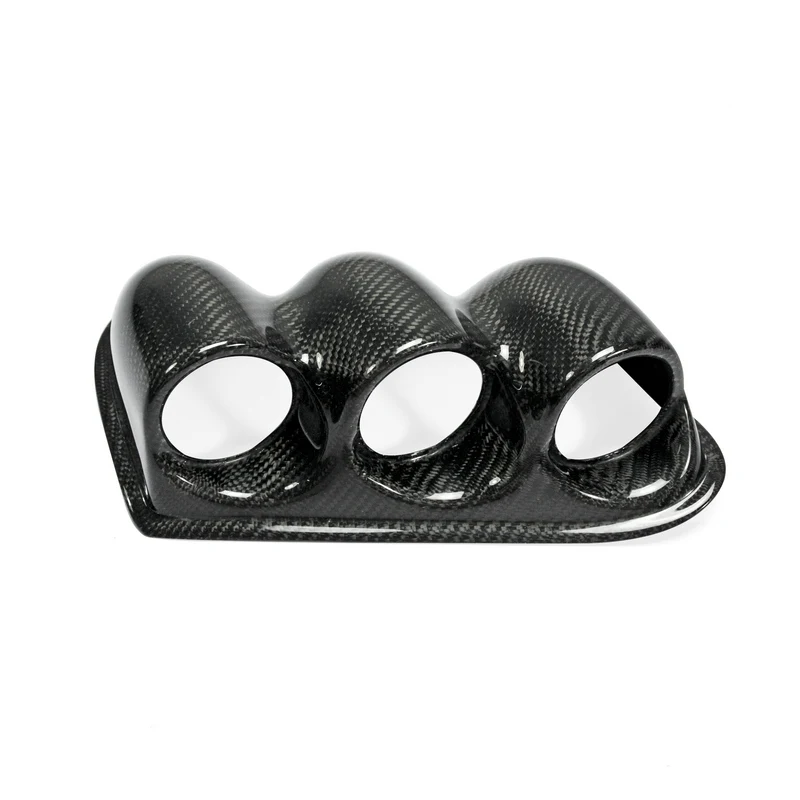 CF Mitsubishi Evolution 7 8 9 Dash Triple Gauge Pod (RHD) (60mm) (1)