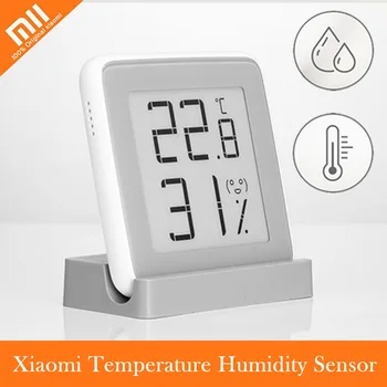 

Xiaomi Miaomiao Temperature Humidity Sensor Thermometer High-Precision Sensor E-Link INK Digital Screen LCD Detector Climate