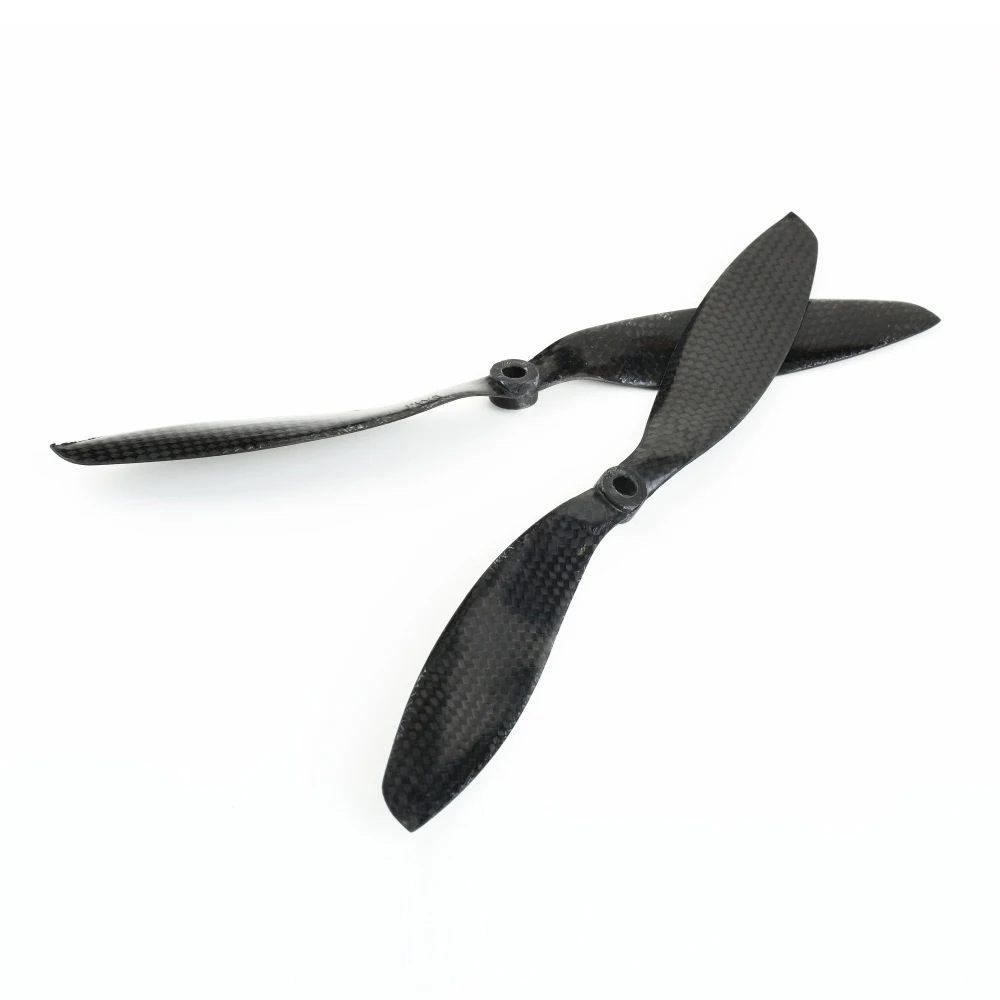 2 Pairs 8045 8x4.5 Carbon Fiber Propeller Prop CW CCW 8mm Shaft For DJI Phantom