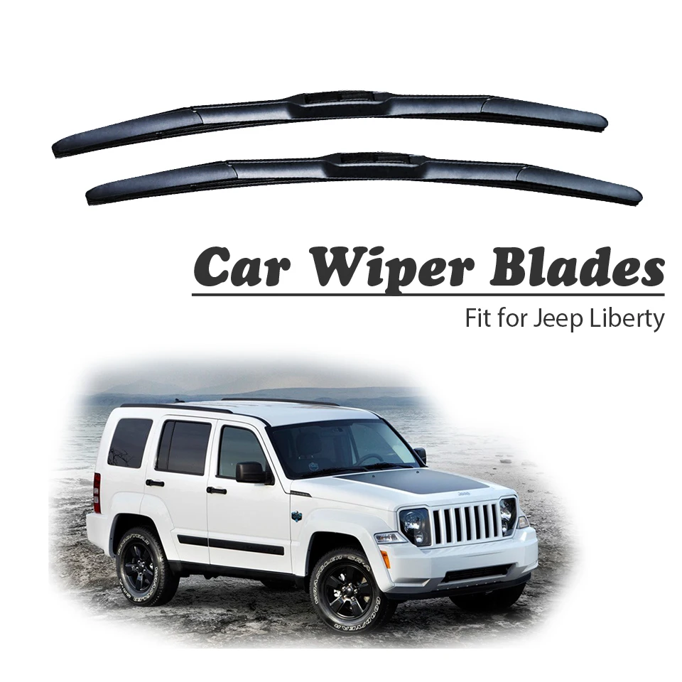 Ealen For Jeep Liberty Kj Kk 2002-2012 Jeep Original Replace Accessories  1set Rubber Car Front Wiper Blade Kit - Windscreen Wipers - AliExpress