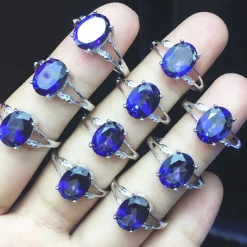 

Coated Tanzanite Color Topaz Ring in 925 Sterling Silver Natural Topaz Crystal Woman Jewelry Handmade Jewelry Leaf Rings Band