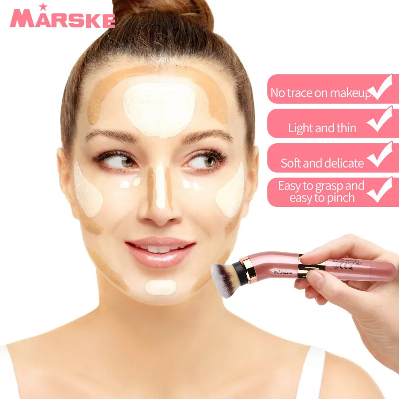 MARSKE электрическая Кисть для макияжа инструмент красоты рассыпчатой пудры