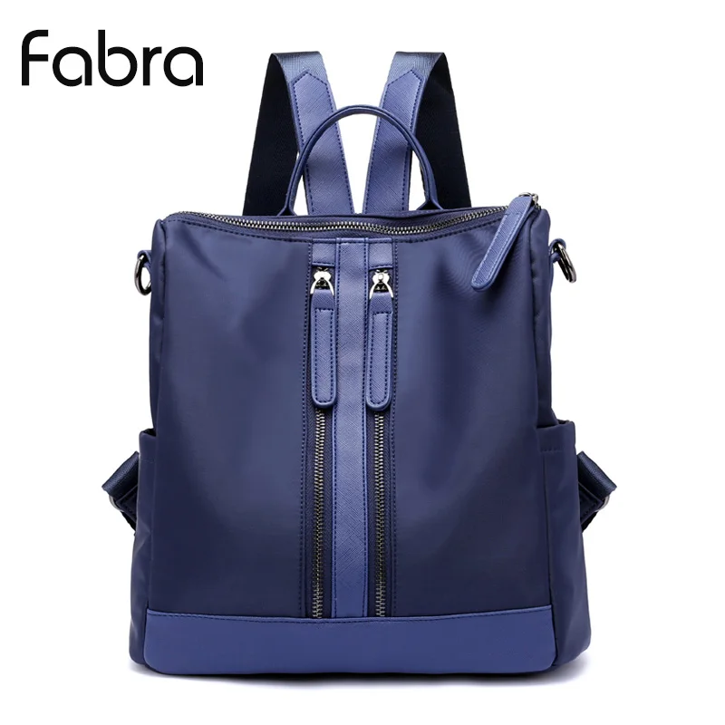 Fabra Women Backpack Waterproof Nylon Backpack Women Daily Packs Female Casual Daypacks Travel Small Shoulder Bag Blue Mochila Fabra Women Backpack Waterproof Nylon Backpack Women Daily Packs Female Casual Daypacks Travel Small Shoulder Bag Blue Mochila