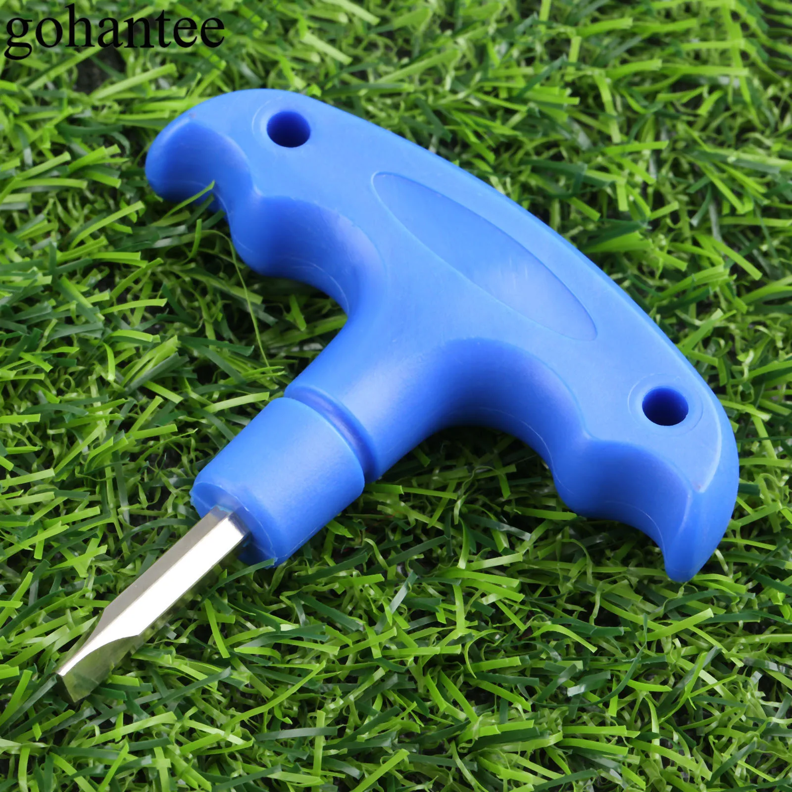 

gohantee 1pc Blue Triangle Wrench Tool Torque Wrenches Golf Wrench Tools Fit For Adams Driver Fairway Weight Golf Training Aids