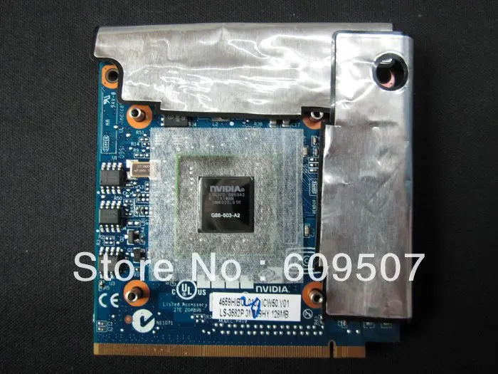 Ноутбук vga карты G86-603-A2 1 для ACER VG.8MS02.001 8400M GS LS-3582P 128mb100% тест проведен | Компьютеры и