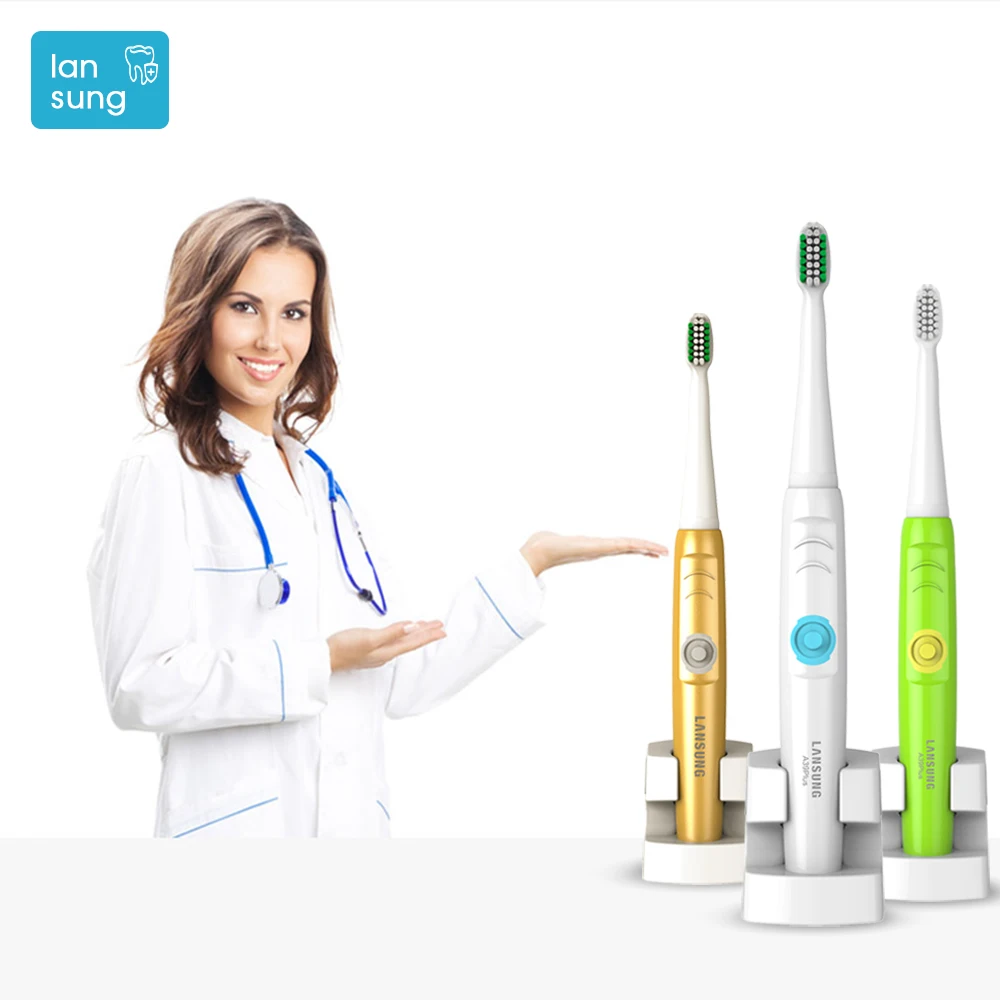 

LANSUNG Sonic electric toothbrush Rechargeable Electronic Toothbrushes Electric tooth brush Sonicare Brosse a dent electvique 3