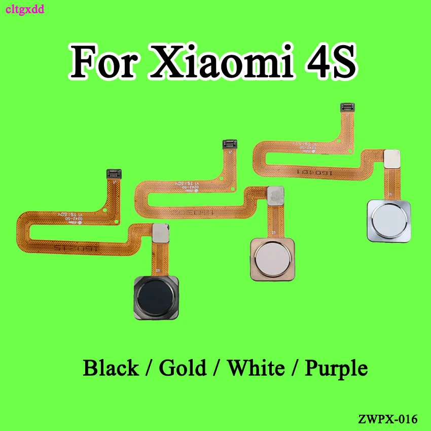 Cltgxdd для Xiaomi Mi 4S Mi4S сканер отпечатков пальцев считыватель сенсора разъем гибкий