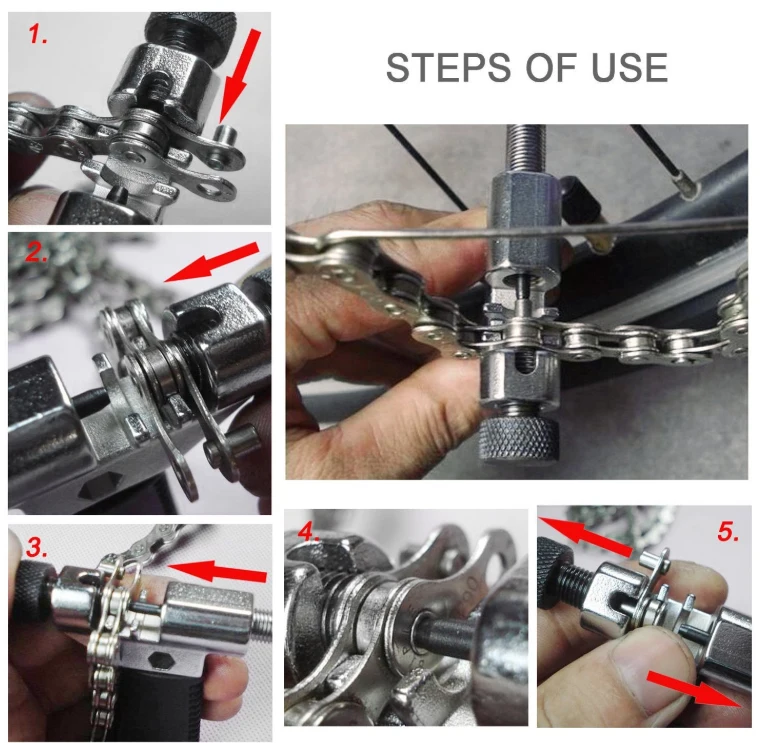 Bike Tools Ebike Tools Bicycle Chain Breaker Splitter Cutter Cut chain tool-4 - 副本