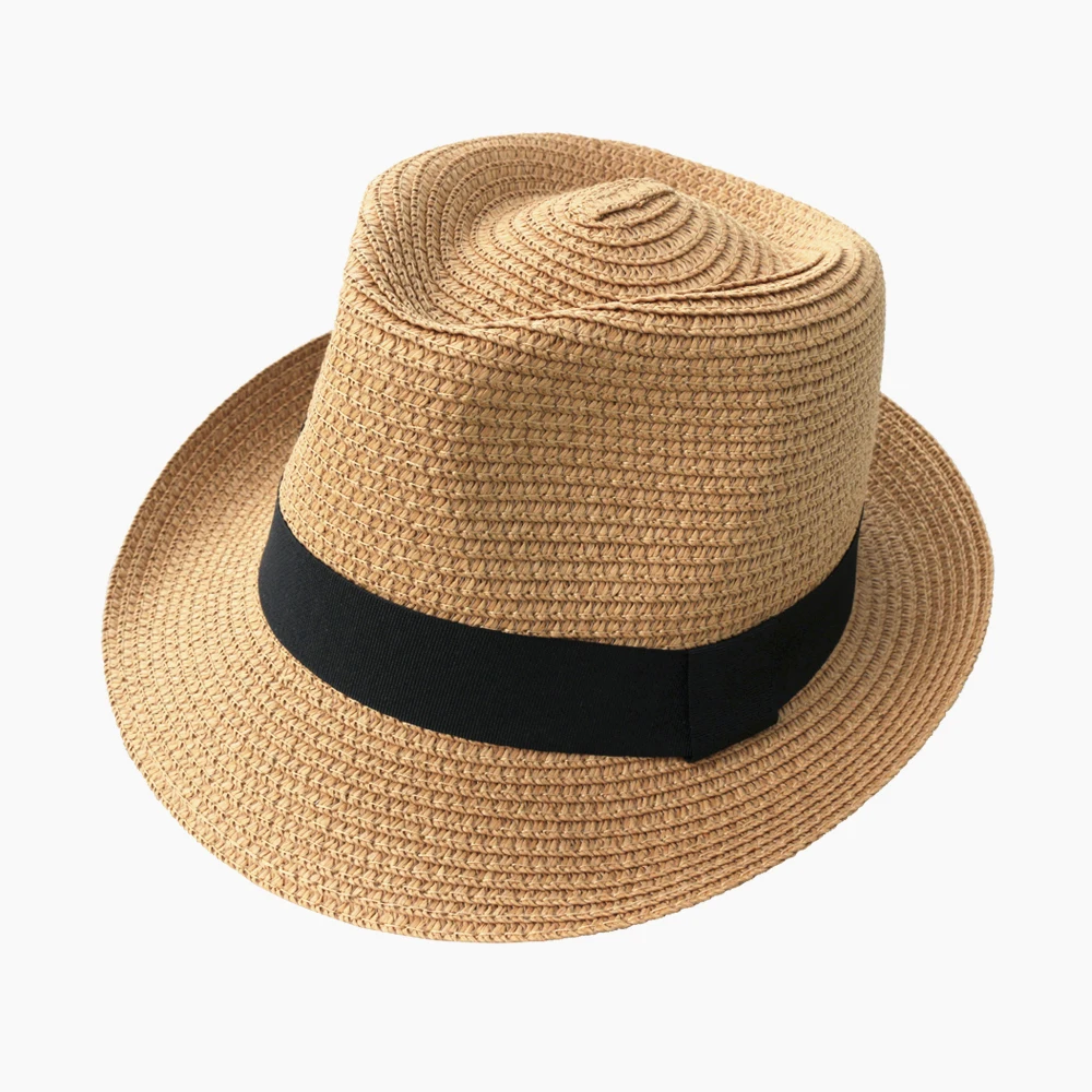 Новая модная шляпа, соломенная шляпа, подходит для мужчин и женщин, кепки джаз, Панама, шляпа для родителей и детей
