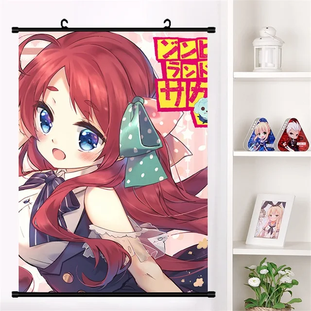 Download Anime Zombie Land Saga Zombieland Saga Sakura Minamoto Saki HD Get Wallpaper Anime Zombie Land Saga Zombieland Saga Sakura Minamoto Saki For Free