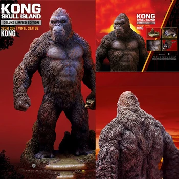

For Collection Bigh Size 32cm Statue Kong Gigantank of Gunma Skull Island Star SA9001 Deluxe Ver. Model for Fans Gift