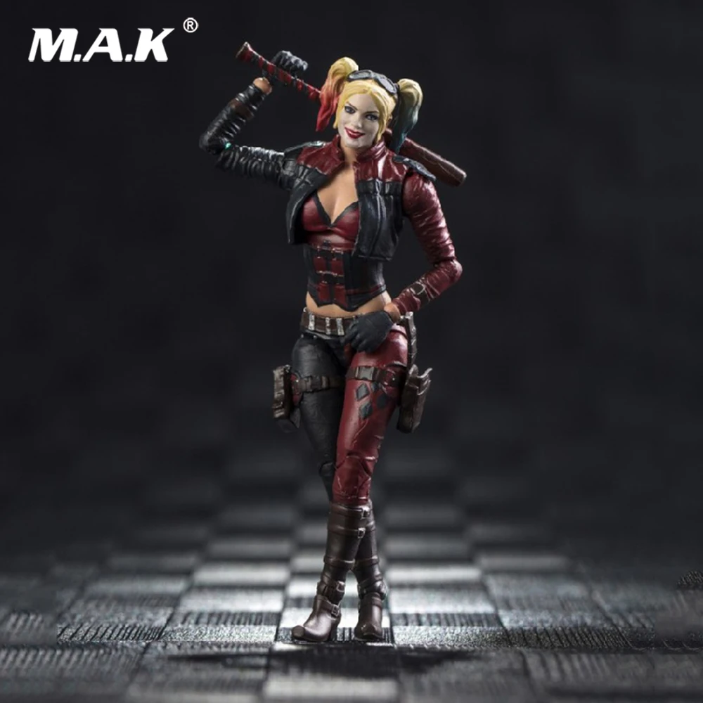 

LD0037 INJUSTICE Alliance 2 Basic Harley Quinn 1/18 Scale Full Mini Action Figure Assortmant Model for Fans Gifts