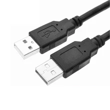 USB 2,0 Удлинительный шнур типа A для мужчин кабель передачи данных Hi-speed 480 Мбит/с