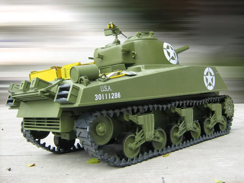 1/6 M4A3 Шерман танк-105 мм Гаубица GP RTR GT603R