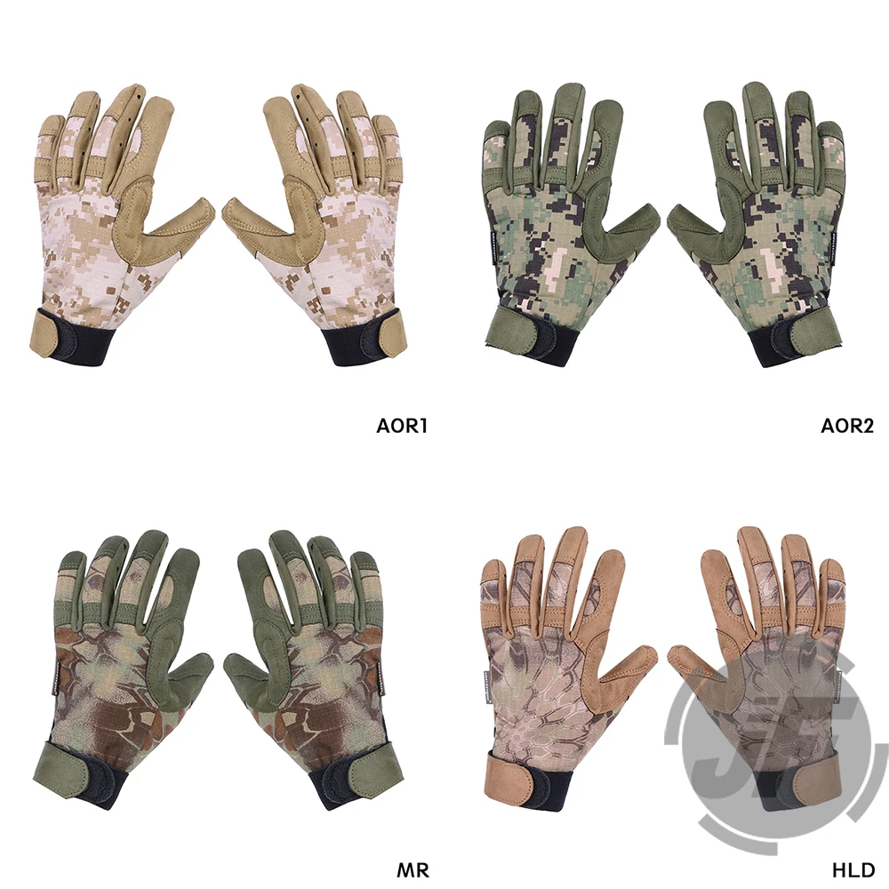 EmersonGear Тактические Легкие Перчатки с полным пальцем EmersonGear штурмовые легкие камуфляжные перчатки охотника на любую погоду