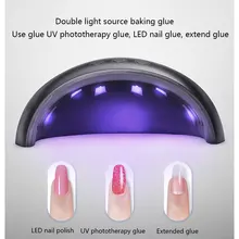 Топ мультфильм 36 Вт/24 Вт ультрафиолетовые светодиодные лампы Сушилка для ногтей двойная мощность сушка ногтей свет УФ гели лак USB зарядка быстрая сушка сушилка