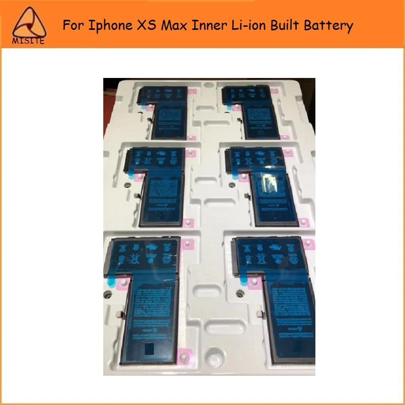 

1PC/Lot Tested New High Capacity Battery For iphone XS Max XSM Inner Li-ion Built Back Door Housing Cover Battery 3174mAh Parts