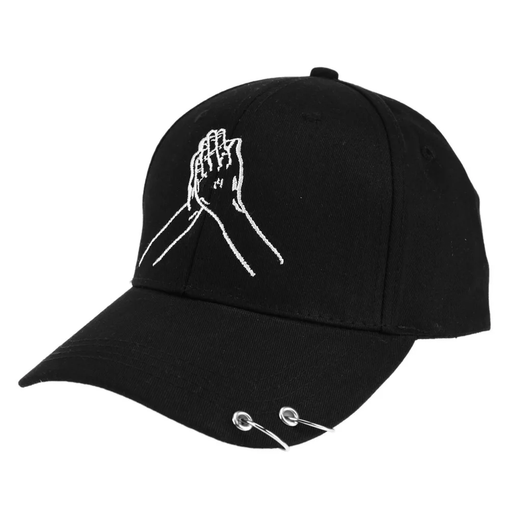 

Unisex Casual Baseball Caps Two Hands Embroidery Sun Cap Fashion Cool Hip Hop Cap Hast Men Women Snapback Cap Solid Sports Hat