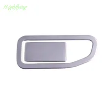 2017 2018 For Peugeot 3008 3008GT 5008 Interior Accessories Glove Storage Box Handle Cover Trim Steel