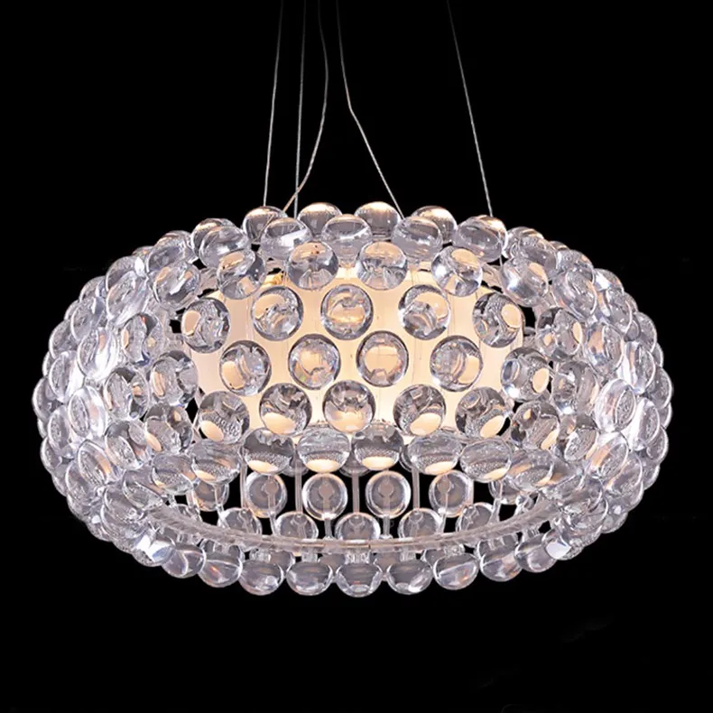 D35/50/65 см современный подвесной Foscarini Caboche подвесной светильник пот ионный акриловый шар подвесной светильник s современный деревенский светильник настенные светильники