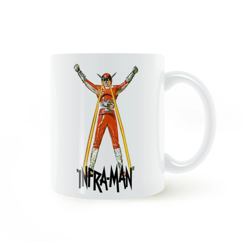 

The Super Inframan 70s Superhero Movie Retro Coffee Mug Ceramic Cup Creative Gifts 11oz GA1503