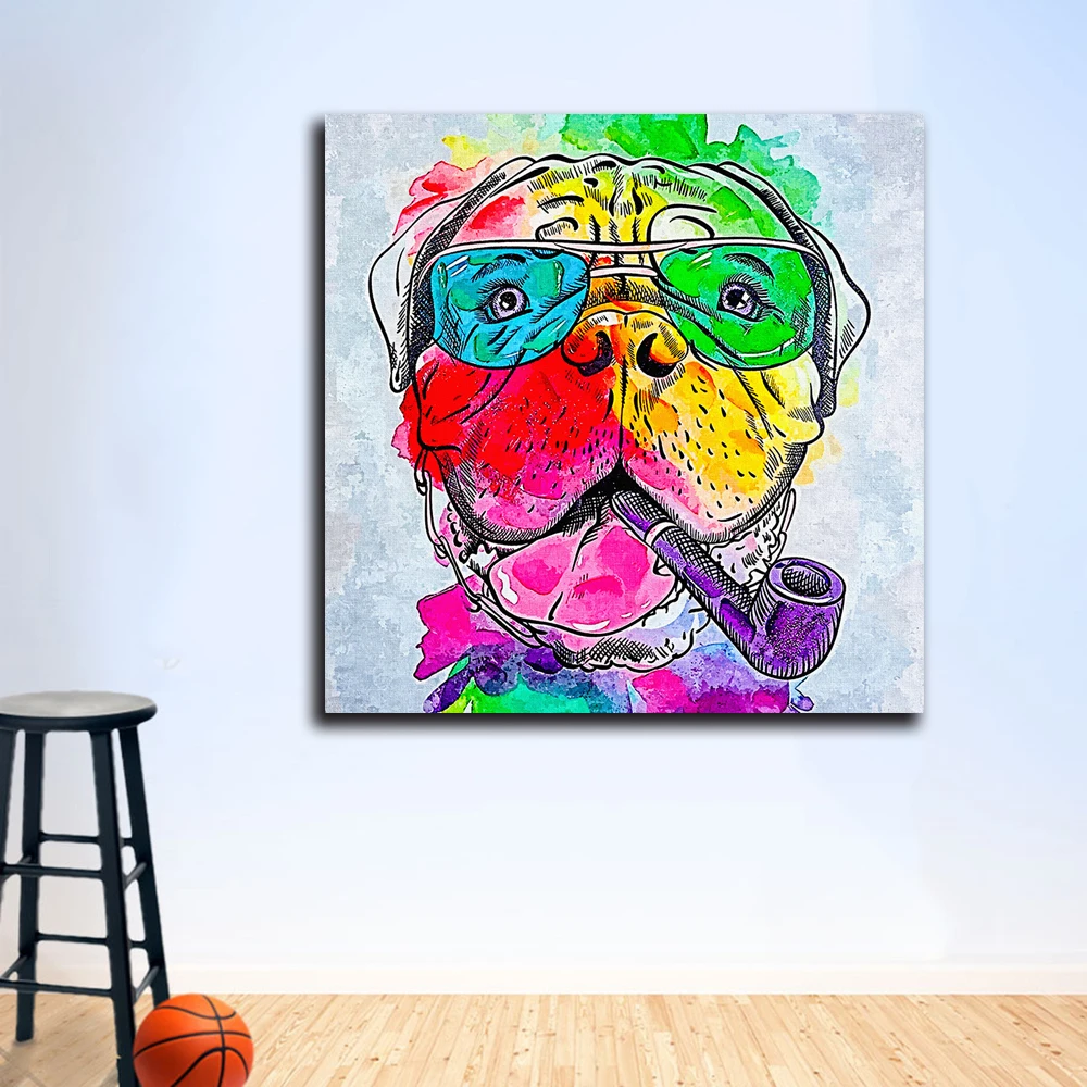 Rainbow Bullmastiff 3