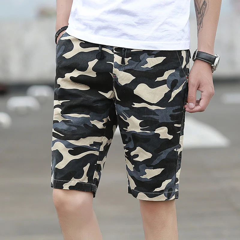 Повседневные мужские шорты дышащие треники из хлопка шорты летние тонкие большие размеры по колено короткие Hombre
