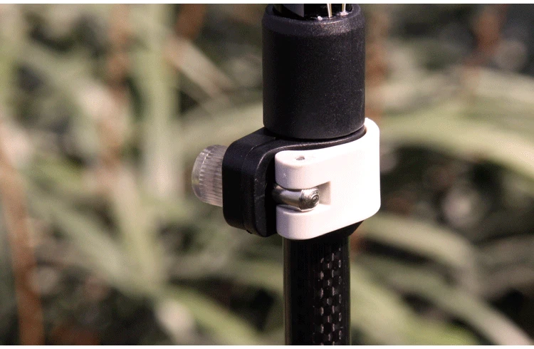 Pioneiro de Escalada ao ar Vara de Fibra de Carbono de Alumínio Livre Telescópio Vara Caminhada Nórdica Trekking Pólo Andando Frete Grátis 185g 10 Vara Caminhada Nórdica Trekking Pólo Vara De
