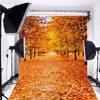 

Photography background Autumn Yellow Fallen Leaves Tree Maple Portrait Landscape Photo backdrop children props Photo Studio