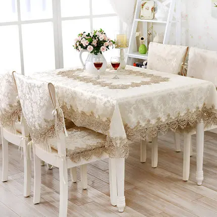 

Europe luxury embroidered tablecloth table dining table cover beautiful table cloth custom Coffee table cloth TV counter cloth