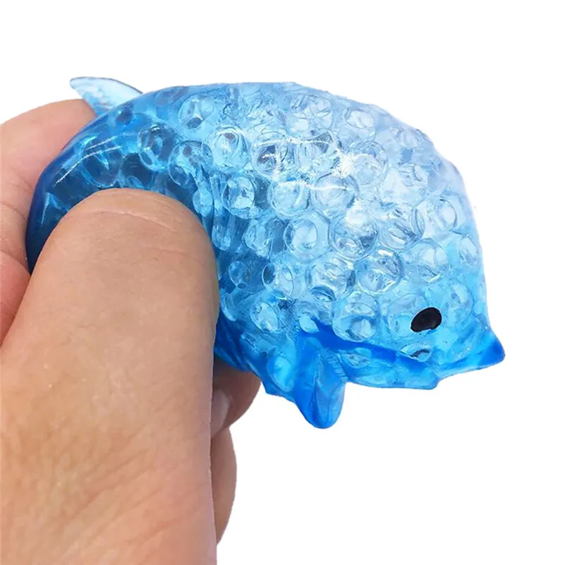 Губчатая Акула-стресс мяч игрушка податливый игрушка-давилка игрушка для снятия стресса cutes ребенка милые канцелярские принадлежности