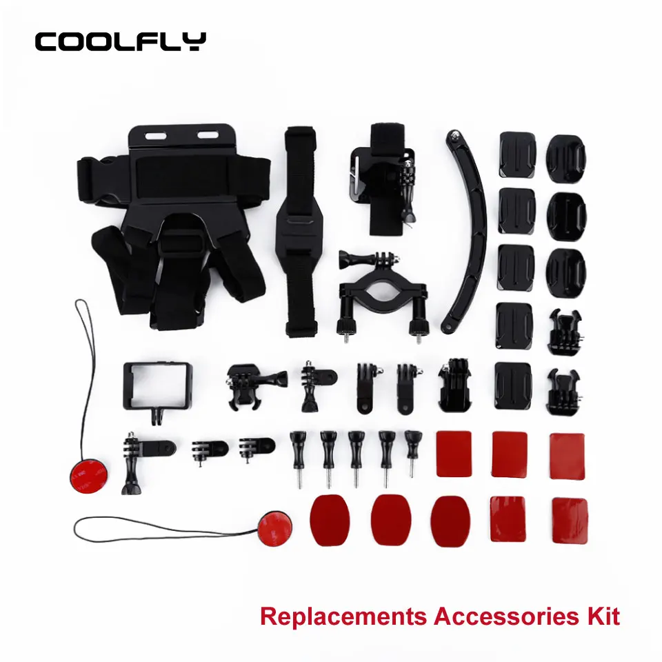Replacements Accessories Kit Bundle Set Selfie Stick Tripod for GoPro Hero 4 3+ 3 2 & Outdoor Sports Camera | Электроника