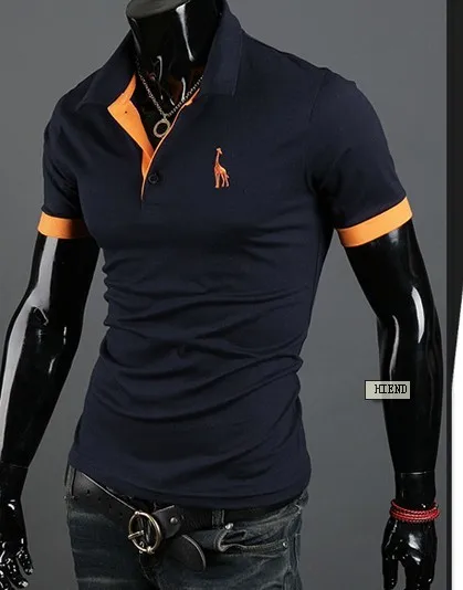 

T Shirt Men 2018 Brand Male Short Sleeve Hip Hop Hit Deer Embroidery Printing T-Shirts Mens Casual Mens Slim Tshirt Slim Tee Top