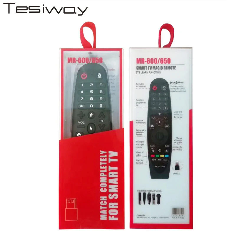 Tesiway Replacement Remote FOR LG Magic Remote Control AN-MR600650 FOR LG Magic Smart TV06