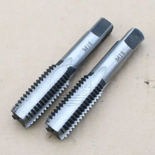 M18 x 2.5 Metric Taper and Plug Taps 18mmin Tap & Die from Tools on