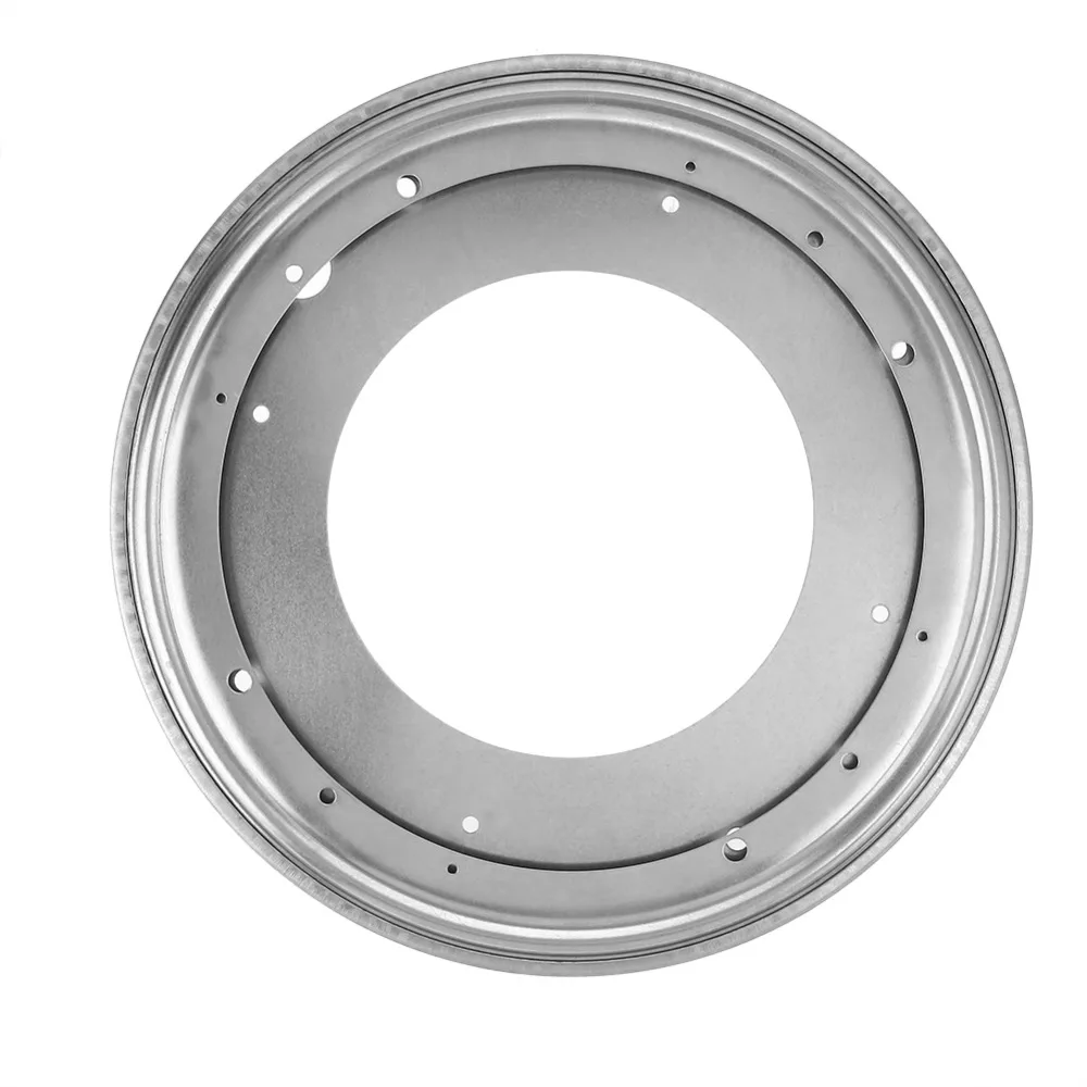 

12inch Round Shape Galvanized Turntable Rotating Swivel Plate Kitchen & Display Table Hardware