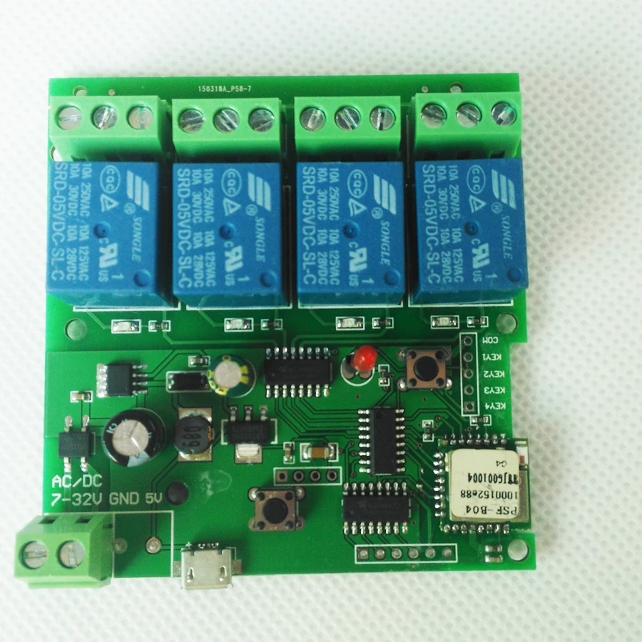 Умный дом Модули автоматизации USB5V/DC7 32V 220 В Wi Fi модуль реле для бега