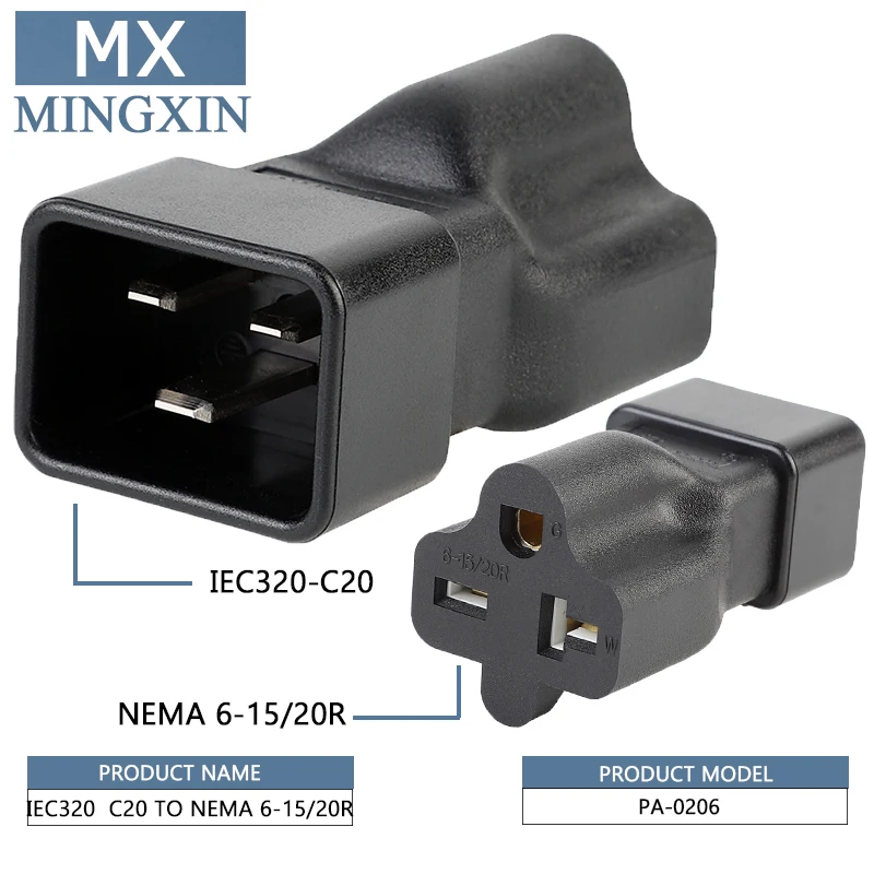 IEC320 C20 FOR 6-15R 20Amp for T Blade AC Cable UPS PDU Nega Plug 6-20R Power Adapter | Электроника